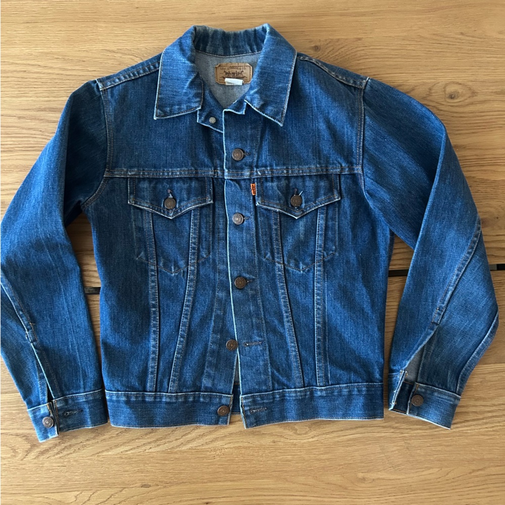 Levi's Vintage Blue Denim Jacket xs